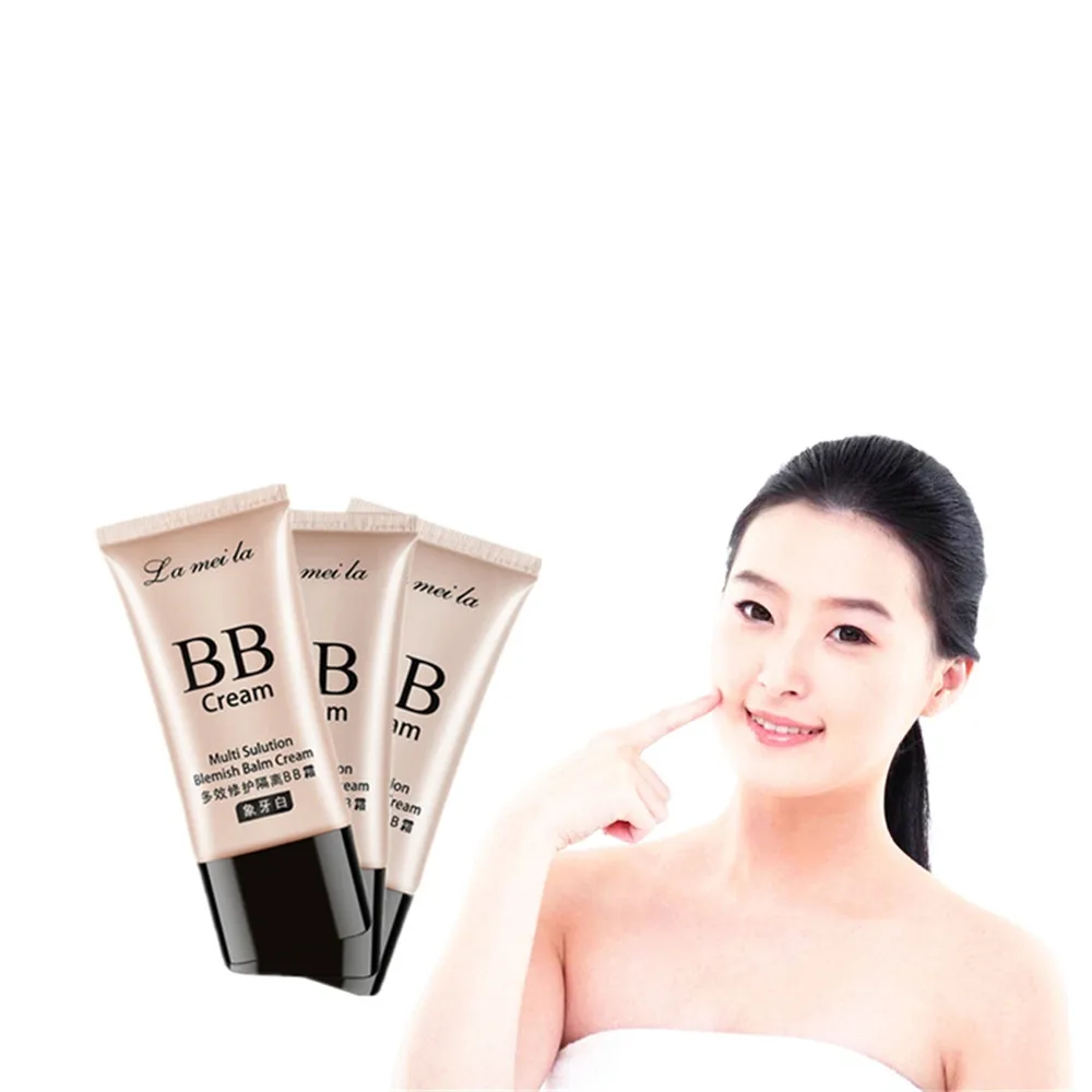 Горячая Распродажа черный Отбеливающий Крем BB косметика водостойкий макияж