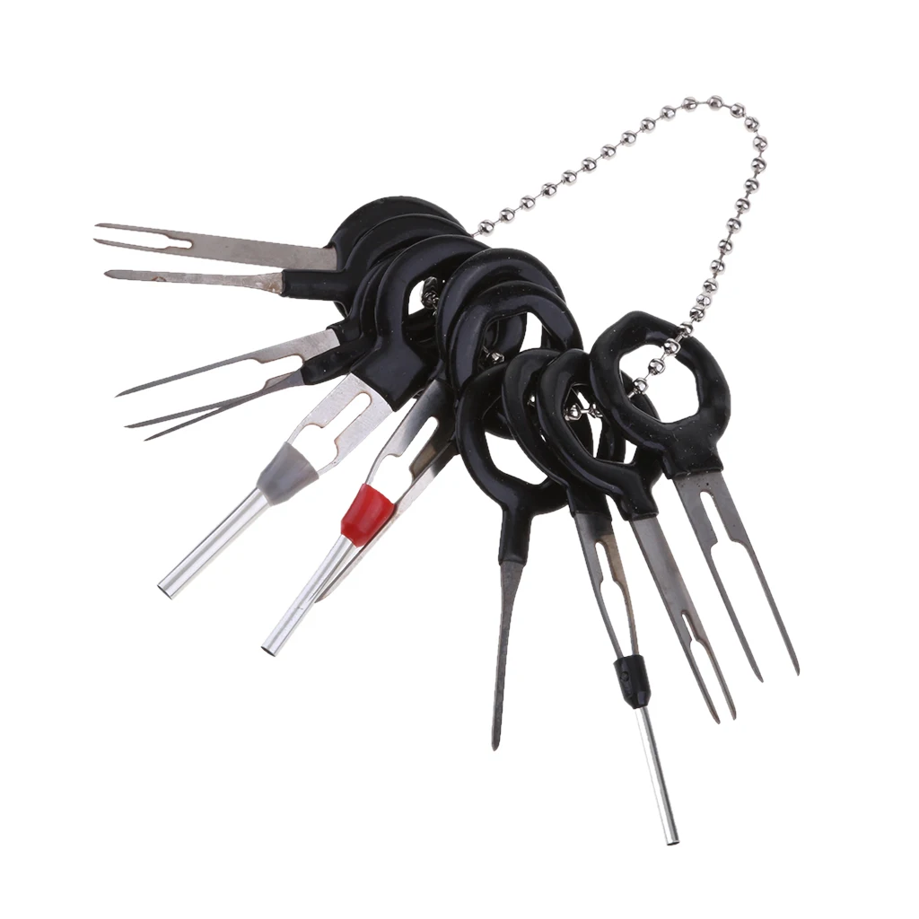 

11 шт. инструмент для удаления клемм соединитель проводки для автомобиля грузовика Mairne лодка Yatch