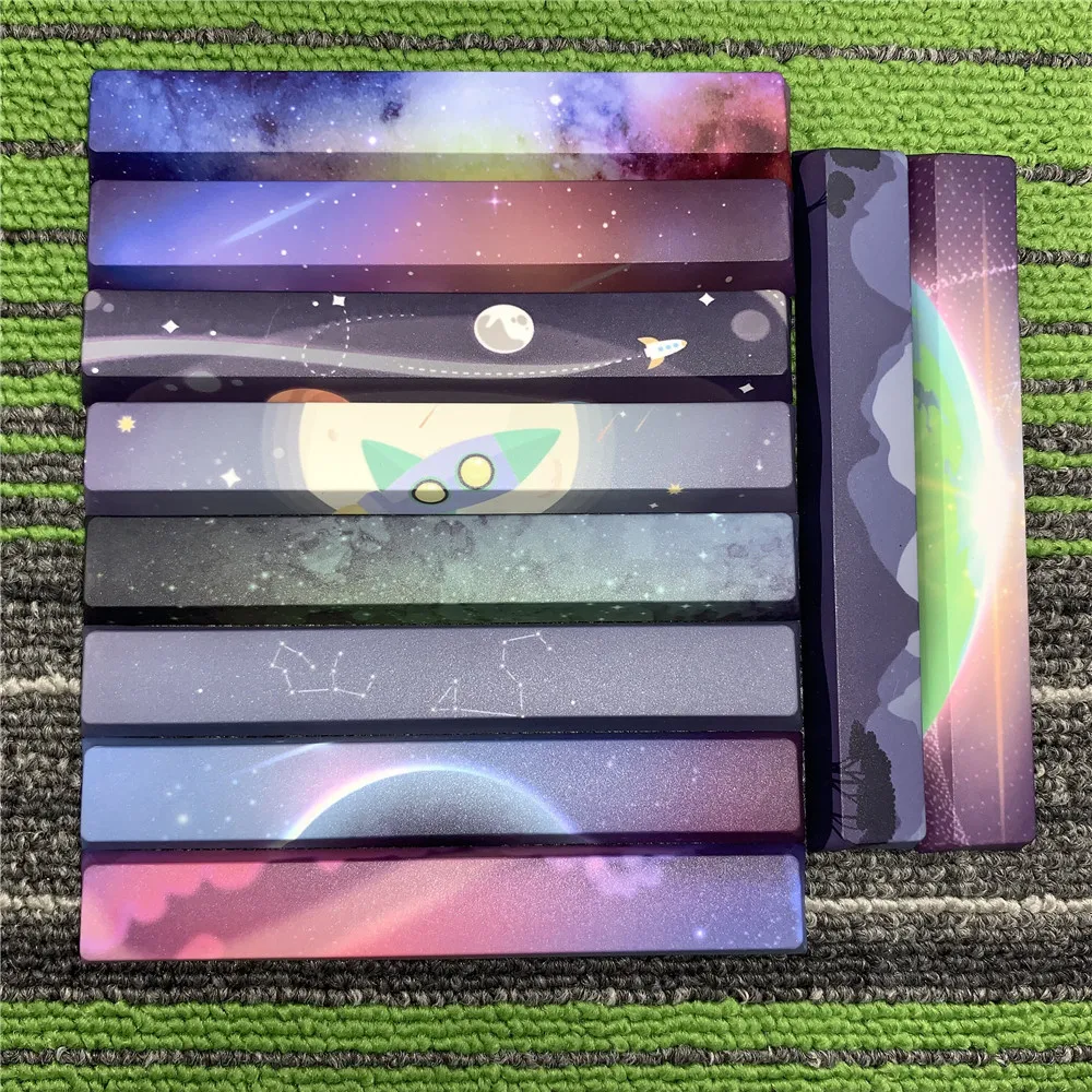 1 шт 5 сторон сублимационный PBT keycap механическая клавиатура пробел пространства