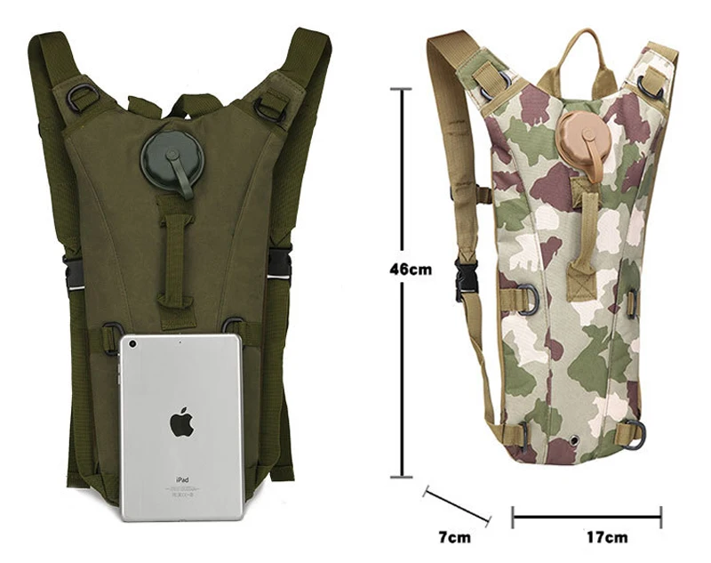 Военный тактический рюкзак с системой Молле 3 л|Сумки для альпинизма| |