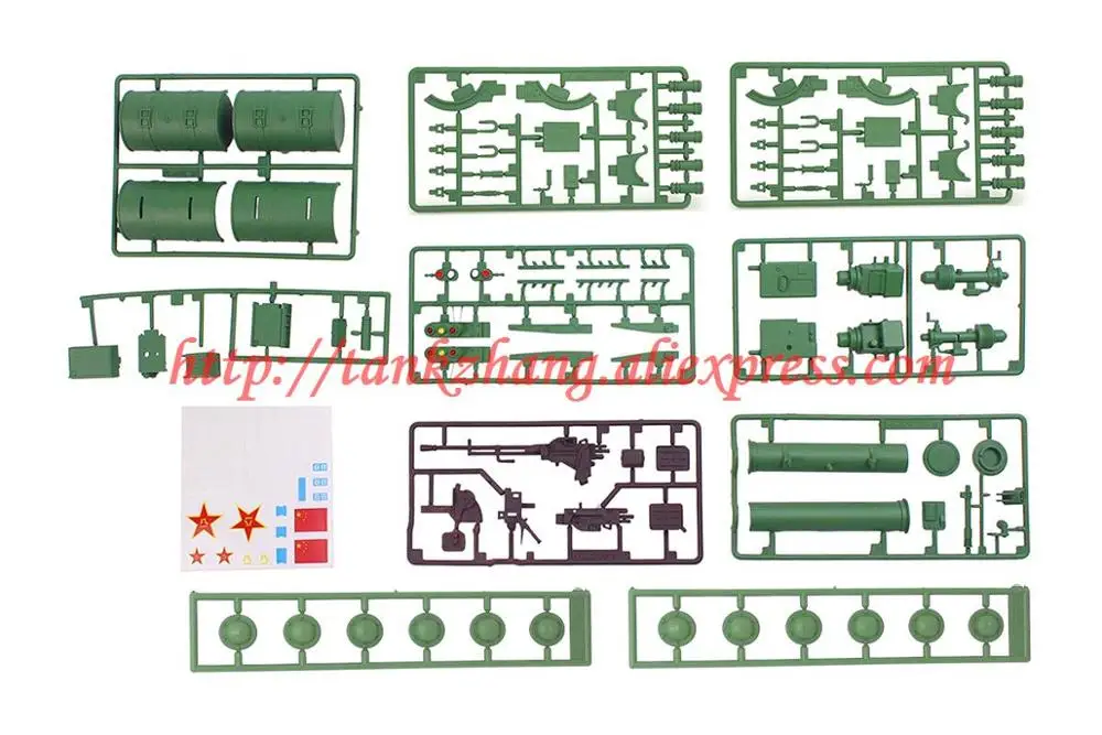 HENG LONG 3899/3899A 1 RC tank ZTZ 99 MBT 1/16 Запчасти No. Полный набор аксессуаров/пластиковые