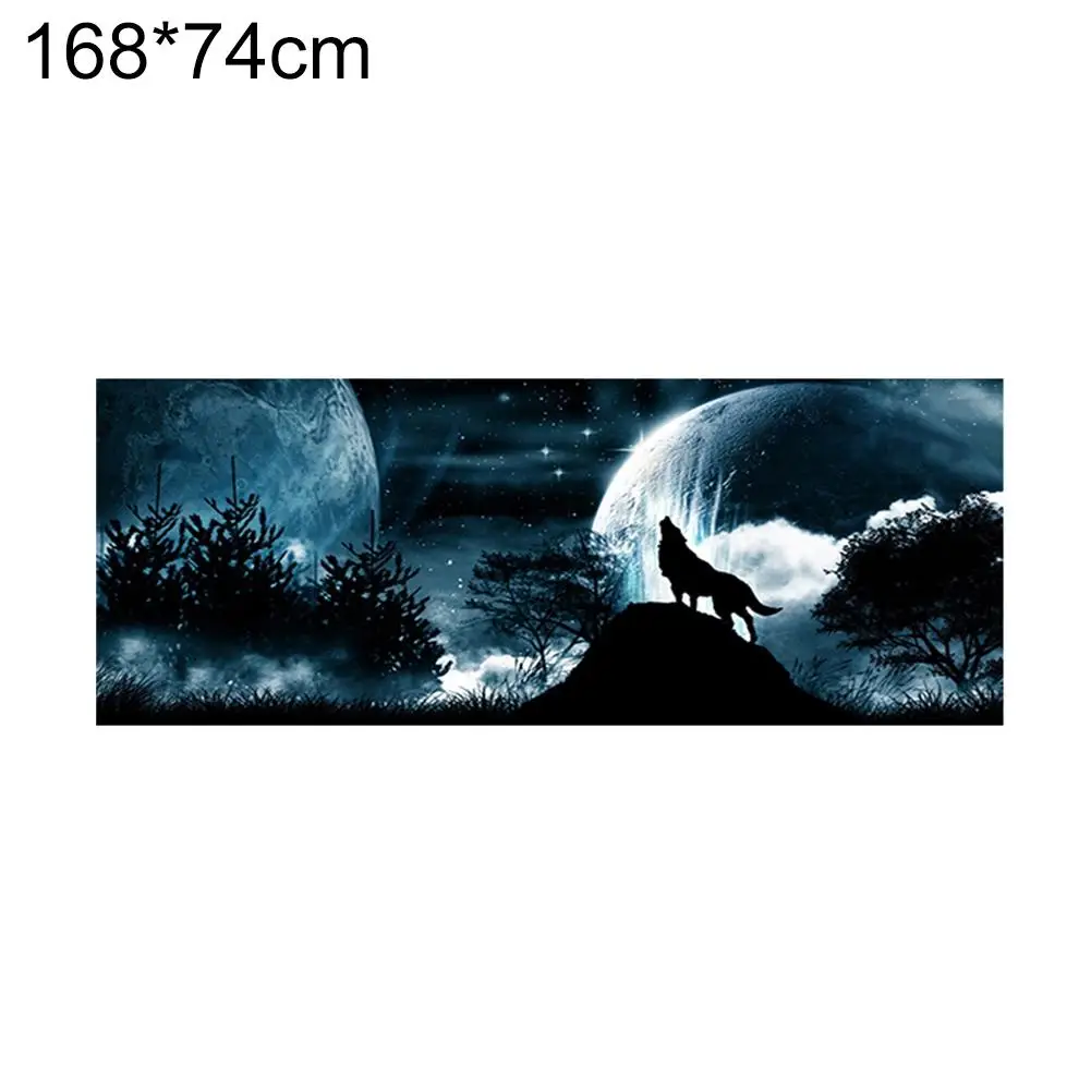 Howling Wolf Sky Moon автомобильный внедорожник задний лобовое стекло анти наклейки