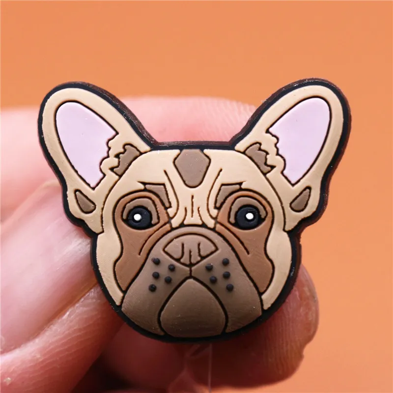 Novel PVC Shoe Charms Accessories Banknote Candy Horse Bulldog Shoe Buckle Decorations fit Croc JIBZ Kids X-mas Party Gifts U255