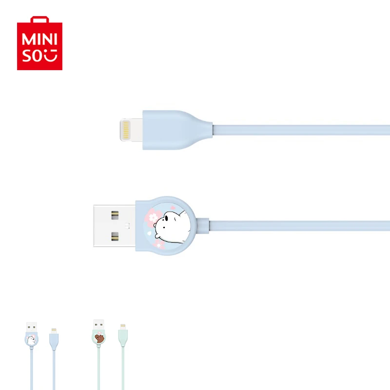 

MINISO X We Bare Bears-Fast Charge Data Cable Lighting Cable
