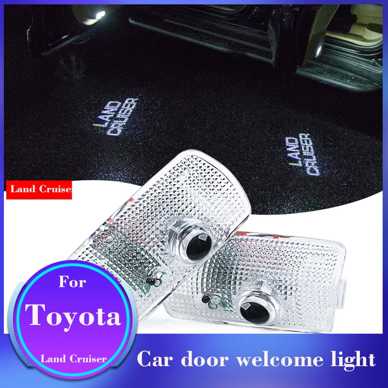 

For Toyota Land Cruiser Welcome Light Prado Car Door Welcome Light Lexus LX570/GX460 Welcome Light Modification Accessories