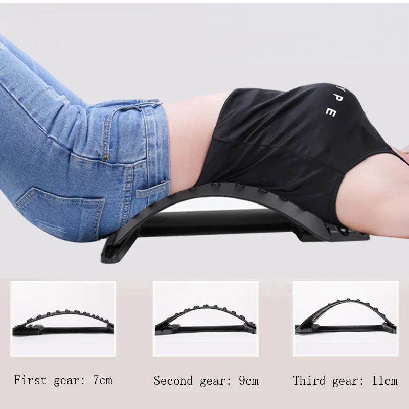 Lumbar massager massage pad spine orthotic lumbar extender disc herniation acupuncture home internal fixation | Красота и здоровье