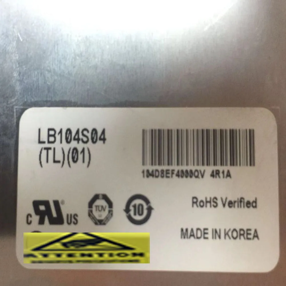 Новые оригинальные 10 4 дюймов LB104S04 TL01 TL 01 TL02 02 ЖК дисплей Экран Панель 800*600 30