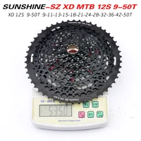 sunshine mtb 12 speed 9 50t cassette xd 12s cassette for sram bicycle freewheel