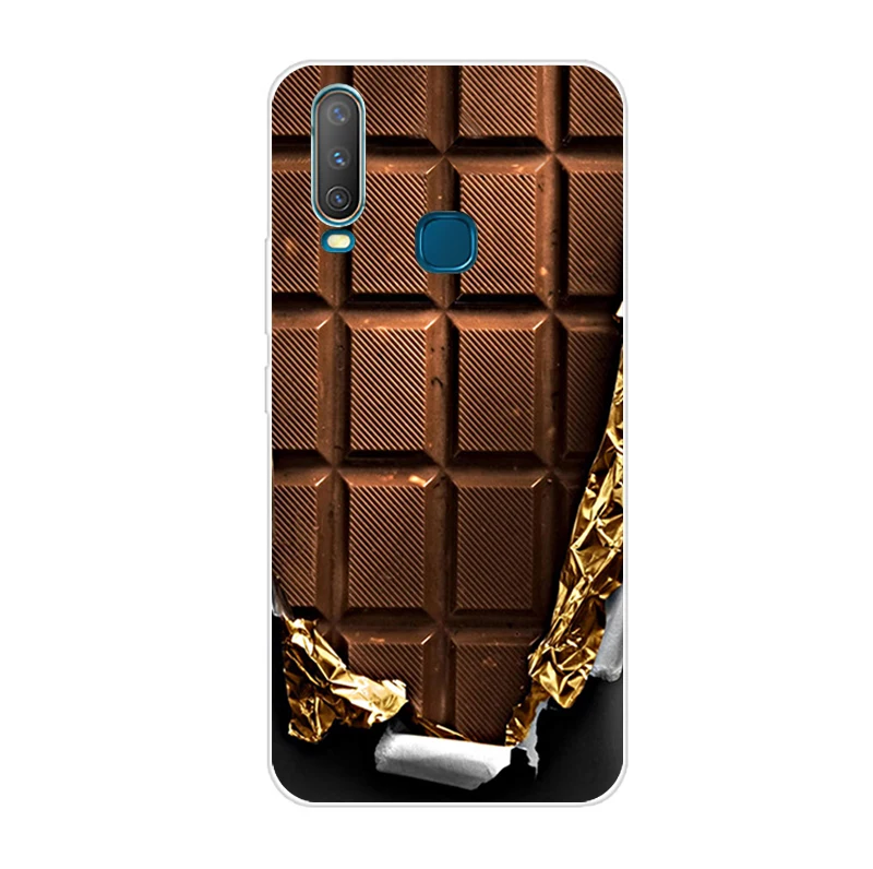 6,35 ''для Vivo Y17 Y15 Y 12 y 3 чехол мягкий TPU телефон крышка для Vivo Y 17 Y 15 Y 12 y 3 задняя крышка чехол силиконовый Coque Cool Funda
