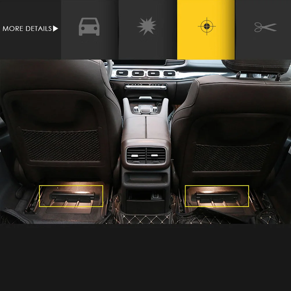 Для Mercedes Benz GLE Class W167 V167 GLE350 GLE450 2020 + Автомобильная вентиляционная Защитная крышка