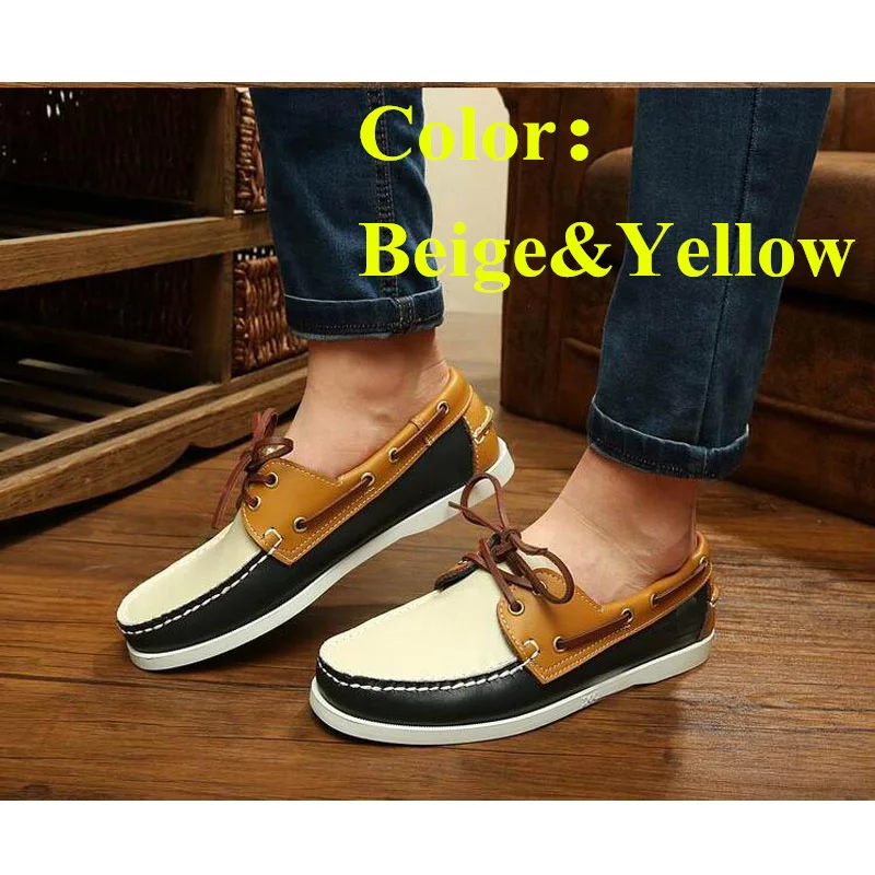 Мужские классические кроссовки из натуральной кожи повседневные туфли-лоферы