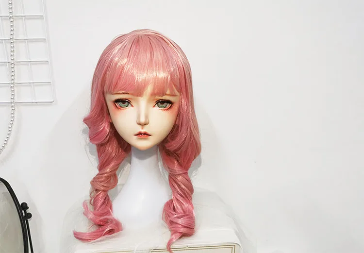 

(Dollkii 25) Female Girl Silica Resin Cosplay BJD Cross Dressing Kigurumi Head Mask Anime Role Play Party Crossdresser Doll Mask