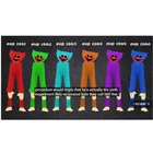 5 цветов Huggy Wuggy плюшевая игрушка Мак игра игровой персонаж плюшевая кукла страшная игрушка персональная мягкая игрушка подарок для детей