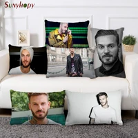 popular style m pokora custom digital printed cushion cover polyester throw for sofa car home pillowcases 161 wjy