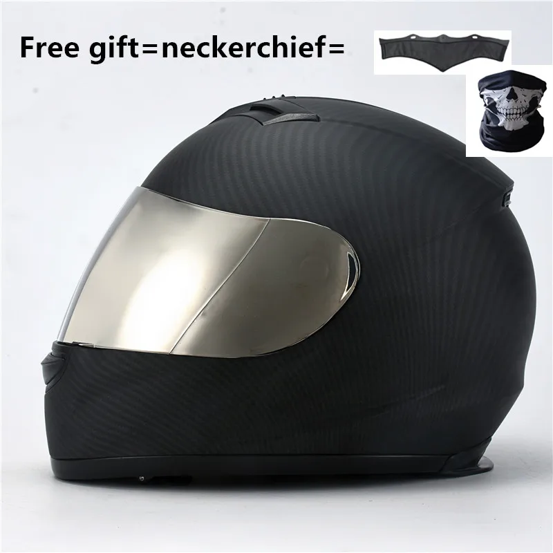 ABS material matte Мото шлемы полное лицо мото rcycle шлемы DOT одобренные с удаленным шейным платком четыре сезона солнцезащитный щит Прикрепленный прозрачный козырек - Цвет: ABS material matte