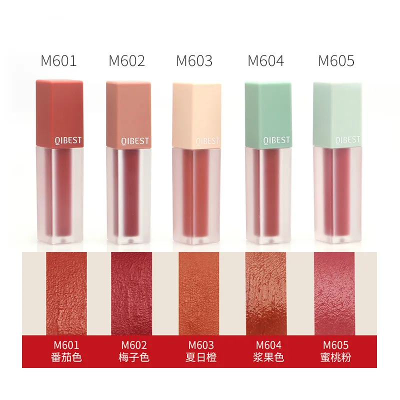 

Matte Velvet Lip gloss Waterproof Nude Liquid Lipstick Long Lasting Makeup Red Lip Tint Matte Lip gloss Korean Cosmetics
