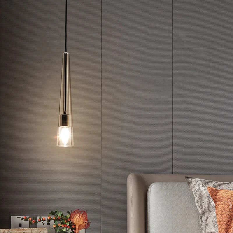 Современная медная настенная лампа FKL прикроватная для спальни маленькая люстра