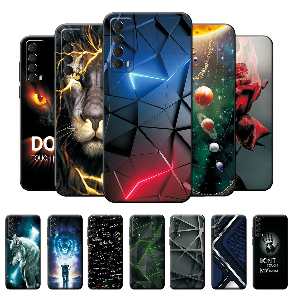 Чехол для Huawei P smart 2021 чехол задняя крышка силиконовый мягкий из ТПУ телефона