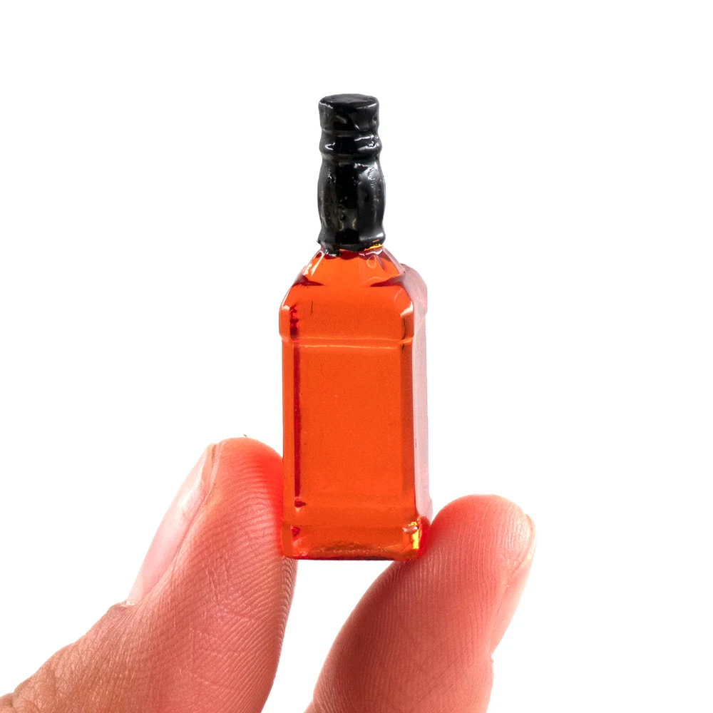 2 шт. RC автомобильные аксессуары украшение мини красное вино бутылка для 1/10 Рок