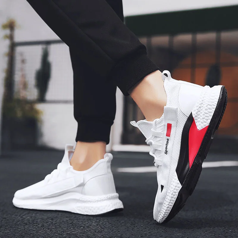 

2020 Cheapest Men Casual Shoes Men Sneakers Summer Running Shoes For Men Lightweight Mesh Shoes Breathable Men'S Sneakers