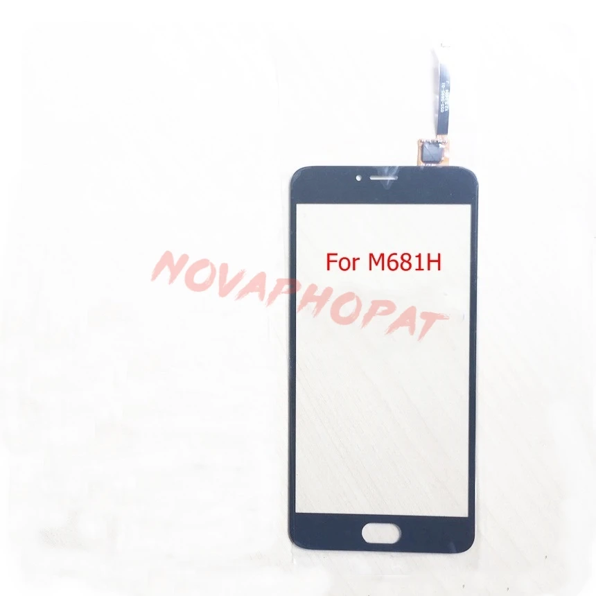 Novaphopat черный/белый датчик для Meizu M3 Note L681H / M3note M681H сенсорный экран дигитайзер