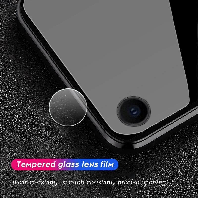 3 шт./лот пленка для объектива задней камеры закаленное стекло iPhone 7 8 Plus XR X XS Max
