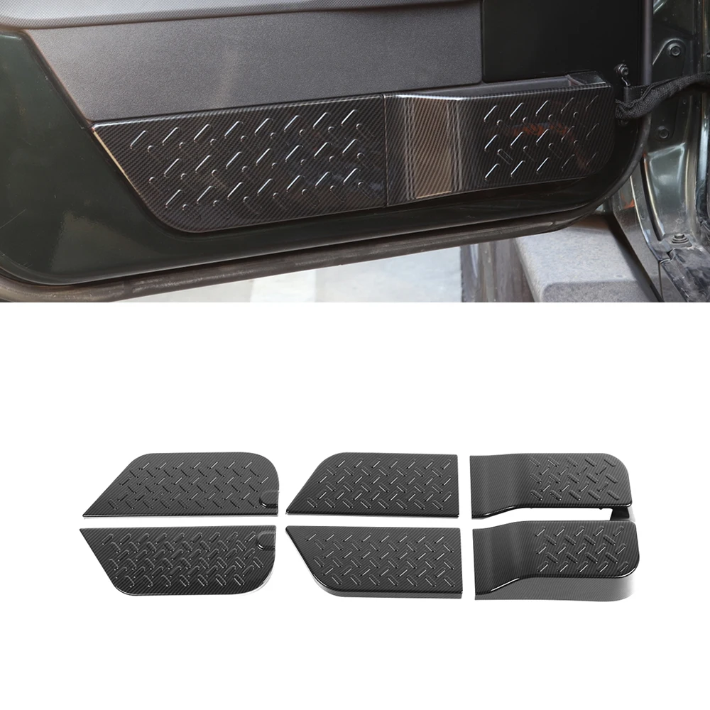 

for Jeep Wrangler JK 2007 2008 2009 2010 Car Door Trim Panel/Door Handle Decoration Cover Car Interior Accessories Carbon Fiber