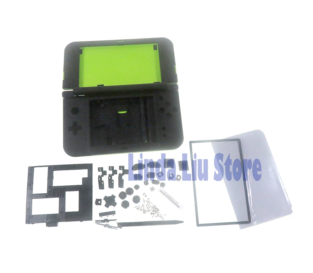 

1set For NEW 3DS LL/XL Original Housing Shell Case Full Set Replacement with Buttons Screws Console Case Faceplate Cover Plate