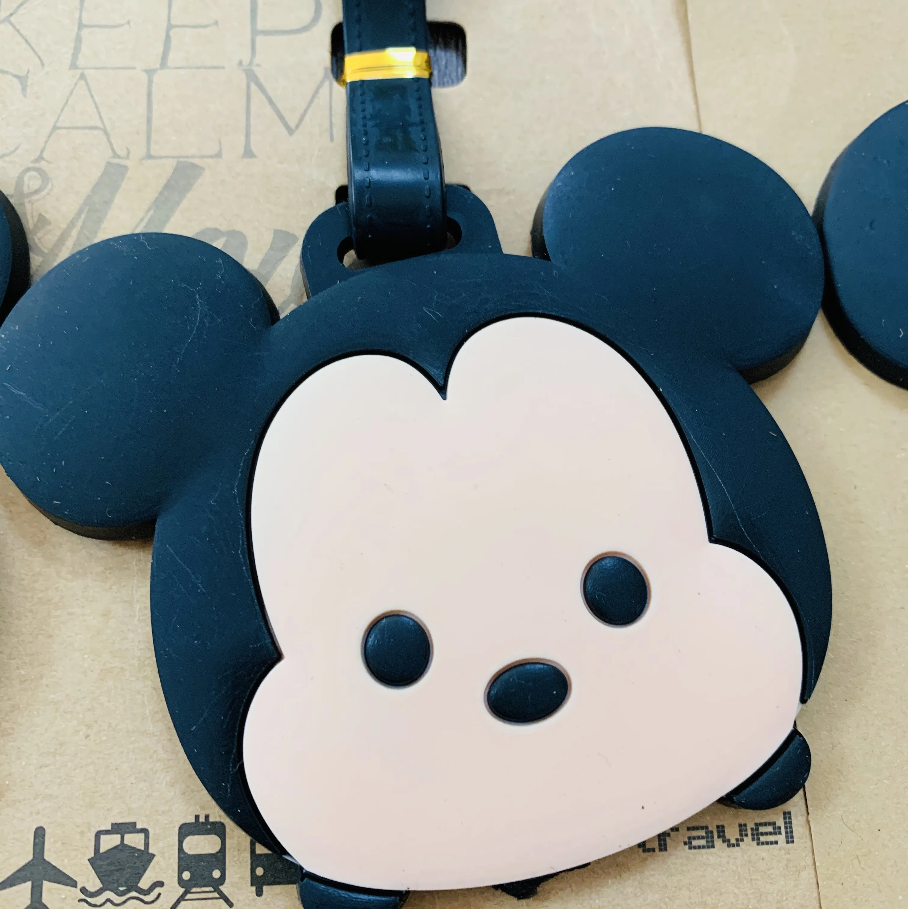 Disney Микки и Минни Маус головы игровые фигурки аниме игрушки из мультфильма