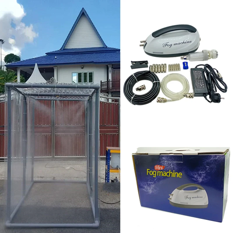 

High Pressure 0.2L Fog Mist Machine Coffee Shop Water Misting Cooling Fogging System