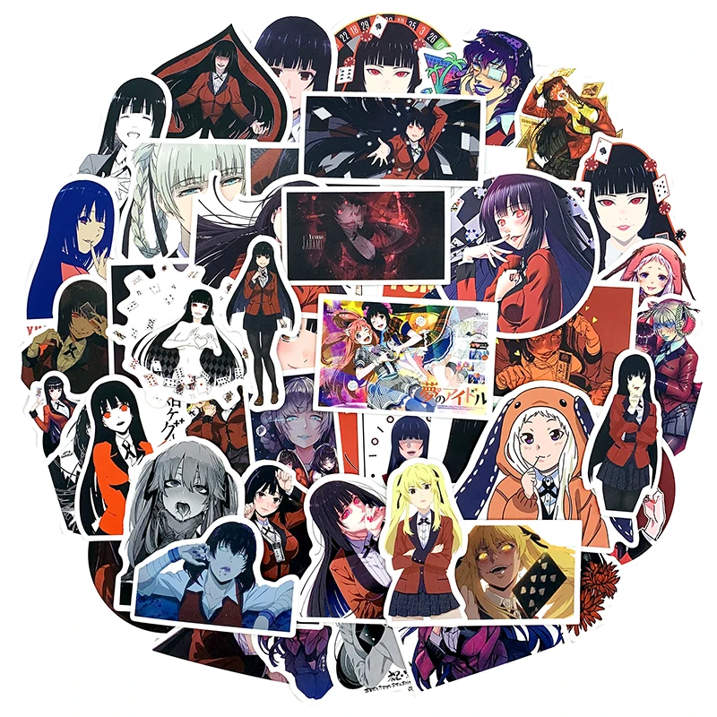 50 шт. японская анимация отбеливатель наклейки для скрапбукинга скейтборд багаж