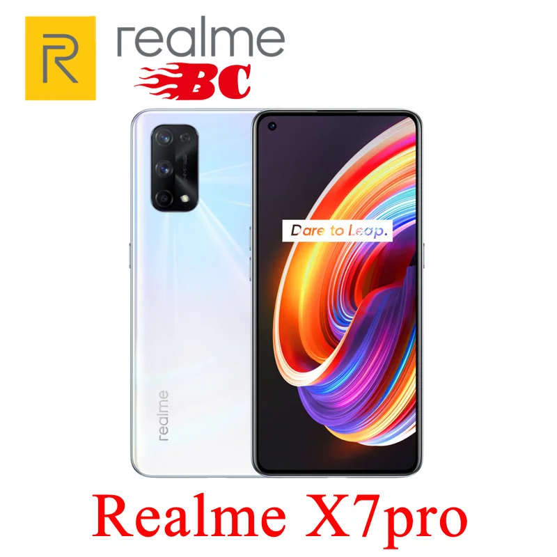 Yeni orijinal Realme için X7 Pro,5G Smartphone, 8GB 256GB 4500mAh,6.55 inç 120Hz 64MP dörtlü kameralar, 65W hızlı şarj ücretsiz kargo