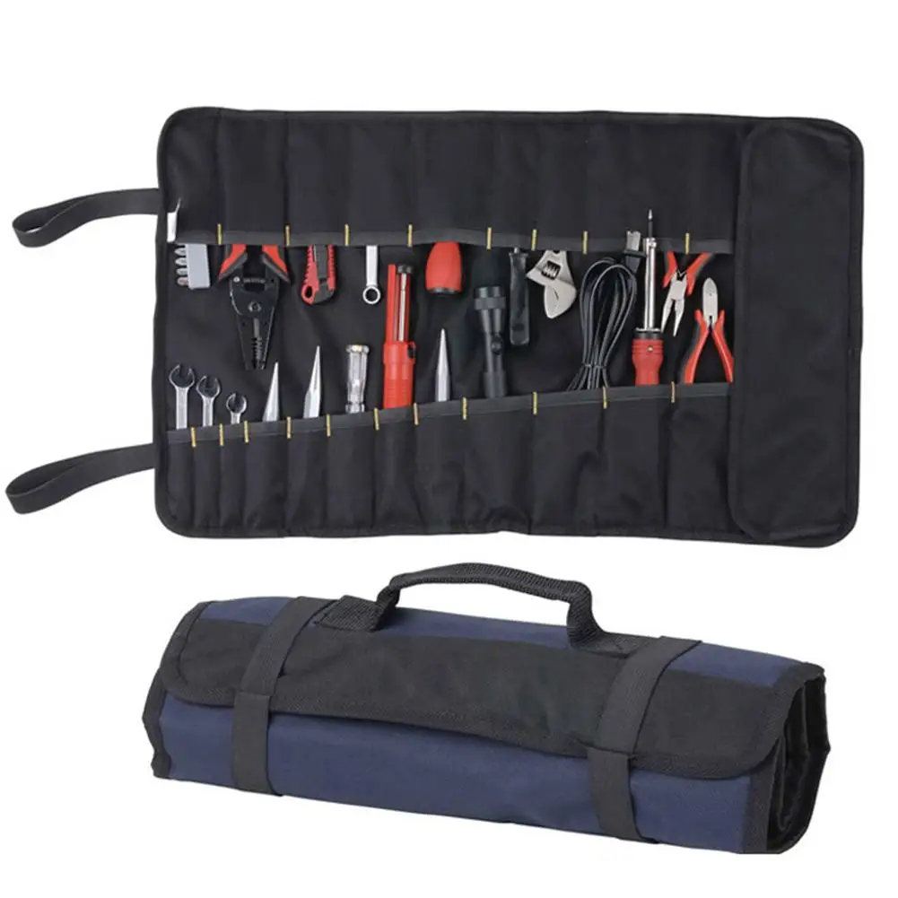 

High Quality Portable Oxford Chisel Roll Tool Bag With Carrying Handle New