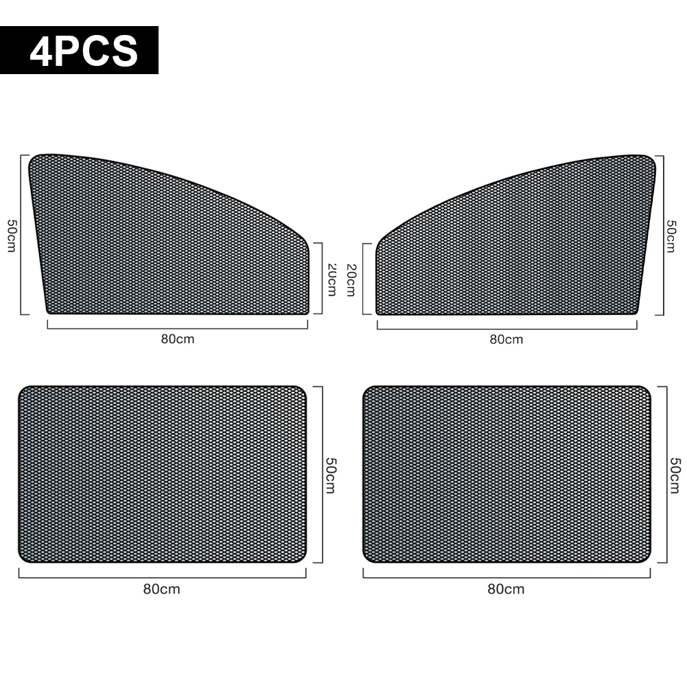 

1 Pcs UV Protection Magnetic Car Side Window Sun Shade Curtain Sun Visor Summer Protect Car Blinds Sunshade Mesh Car Accessories
