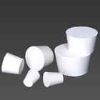 1 шт. 000 #-14 # белая твердая коническая резиновая пробка, заглушки, заглушки для конической заглушки, заглушки для конической заглушки