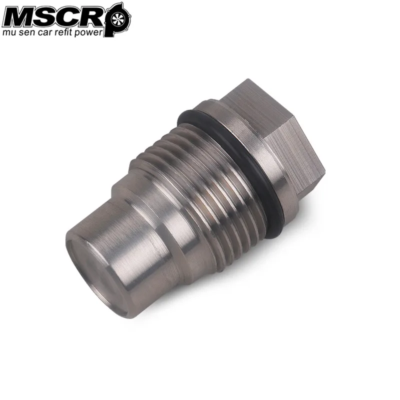 MSCRP-M20x1.5 гоночный топливный рельсовый клапан для Chevy GMC 6.6l Duramax 05-10 &amp Dodge 6.7l Cummins