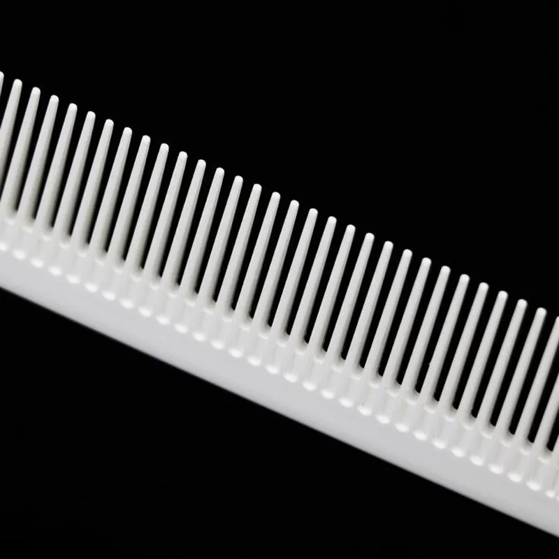 10 шт. парикмахер углерода гребень в белый Цвет Популярные термостойкие волос