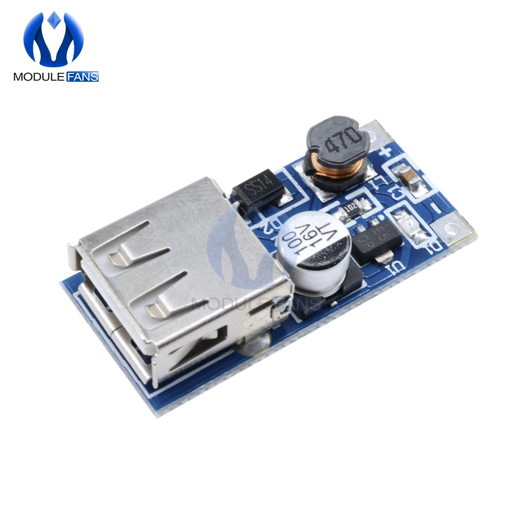 10 шт. 0 9 V 5V DC USB Напряжение преобразователь Step Up усилитель Питание модуль 600mA PFM