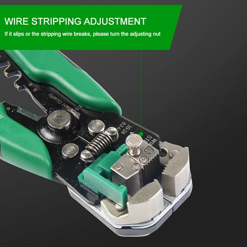HOT Crimper Cable Cutter Automatic Wire Stripper Multifunctional Stripping Tools Crimping Pliers Terminal 0.2-6.0Mm | Инструменты