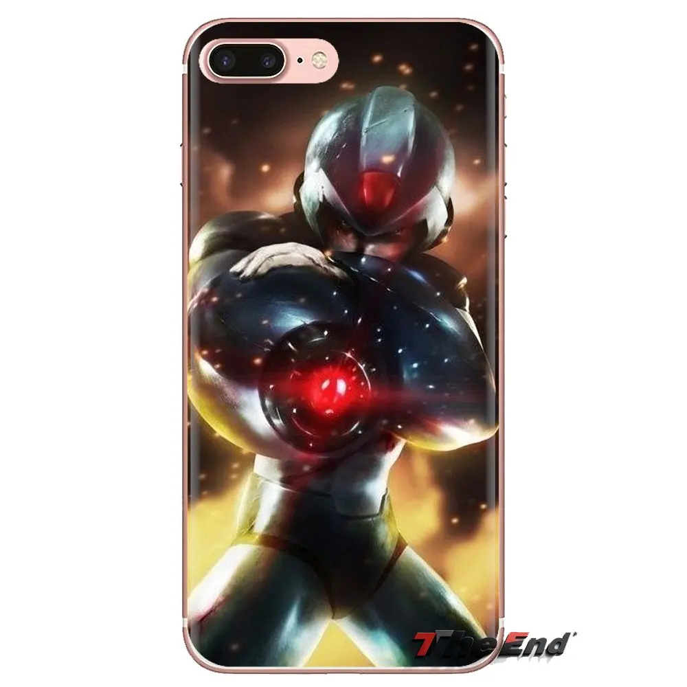 Для Xiao mi 6 A1 Max x 2 5X 6X Red Note 5 5A 4X 4A A4 4 3 Plus Pro прозрачные чехлы из ТПУ megaman Mega Man X character |