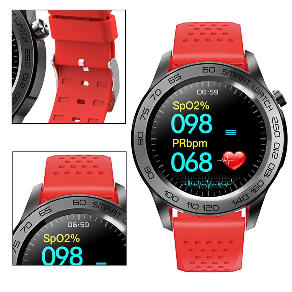 

Men Sports Smart Watch GPS Bracelet Temperature Monitoring Various Sports Modes Health Data Analysis Smart Watch For Android IOS