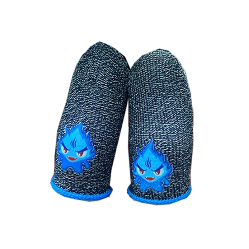 

H052 Mobile Gaming Gloves for Mobile Gaming, Smooth Operation, Luminous, Extremely Thin, Finger Sleeves for Mobile Phone