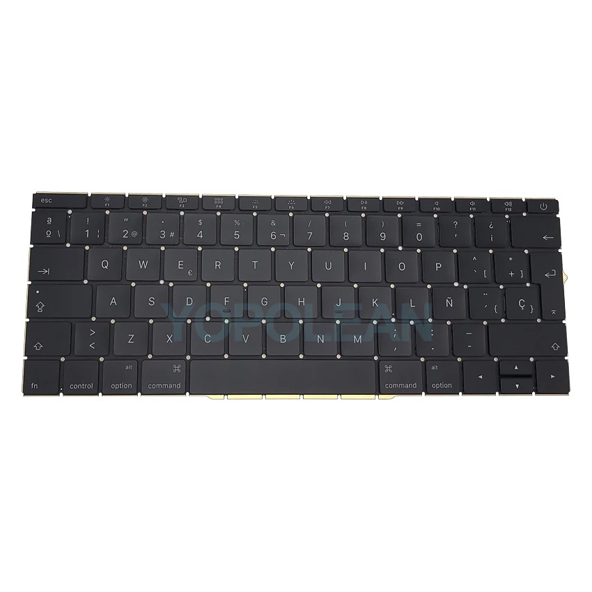 Новая сменная клавиатура A1708 с испанской раскладкой для Macbook Pro Retina 13 дюймов a1708