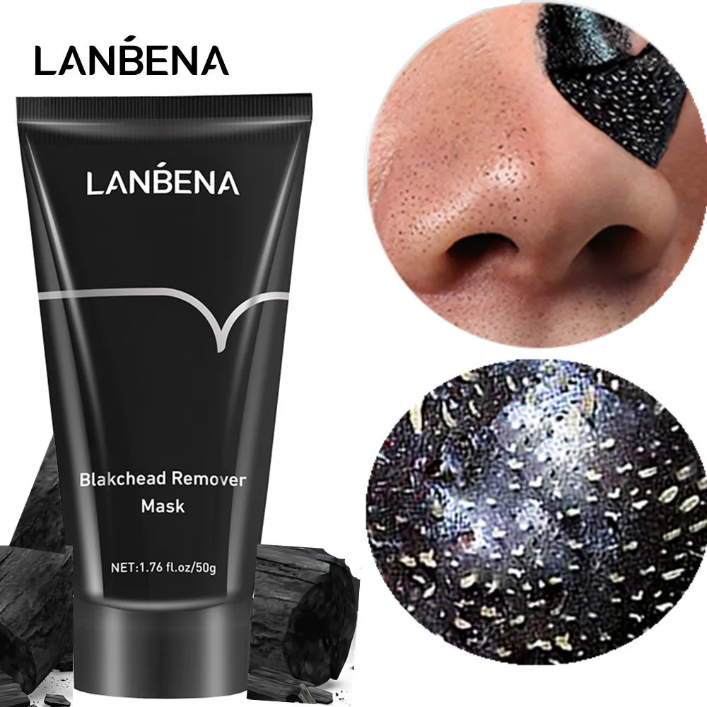 

Средство для удаления черных точек LANBENA, черная маска, бамбуковый уголь, очищающая, лечение акне, отшелушивающая маска, полоска для очистки п...