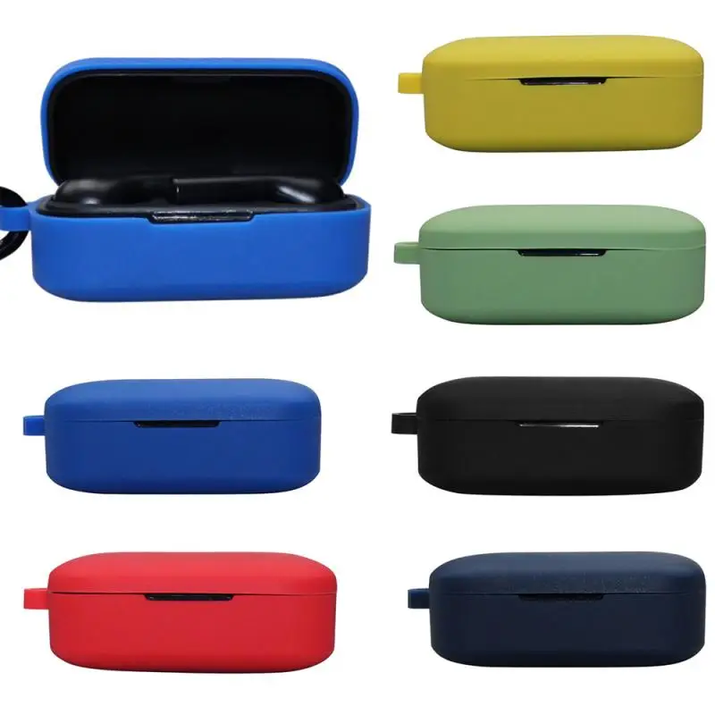 

Silicone Case For QCY T5 Wireless Earphone Bluetooth-compatible Headphone Accessories Headset Protective Sleeve For QCY T5