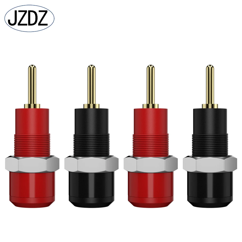 

JZDZ 2 шт./4 шт. 2 мм вилка типа «банан», штекер «банан», электрический разъем, запчасти «сделай сам», аксессуары, J. 40007g