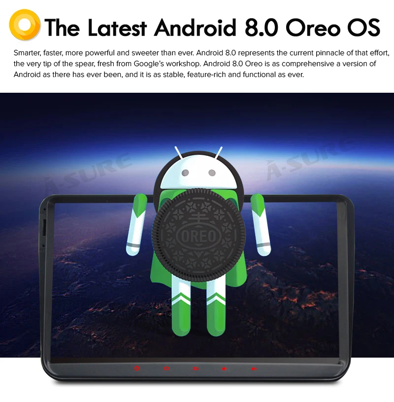 A-Sure 8 core 4 ГБ 9 ''ram Android 8 радио gps DVD для Volkswagen VW Tiguan Polo Golf 5 6 Passat Caddy Transporter Touran Sharan