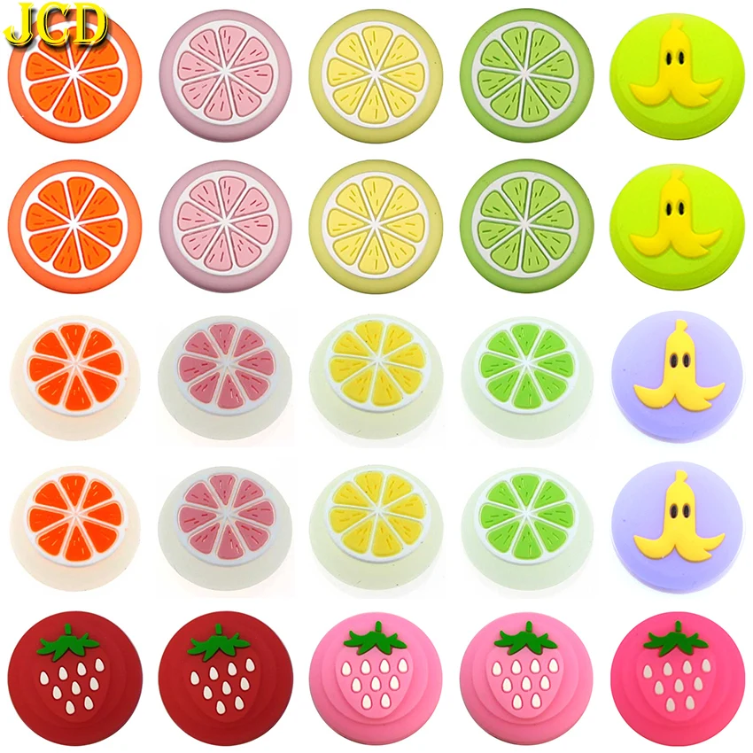 4 шт. колпачки для джойстика в виде фруктов|Запасные части| |