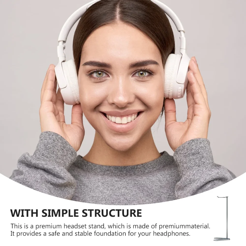

Creative Headset Stand Holder Desktop Headset Hanger Headphone Display Stand