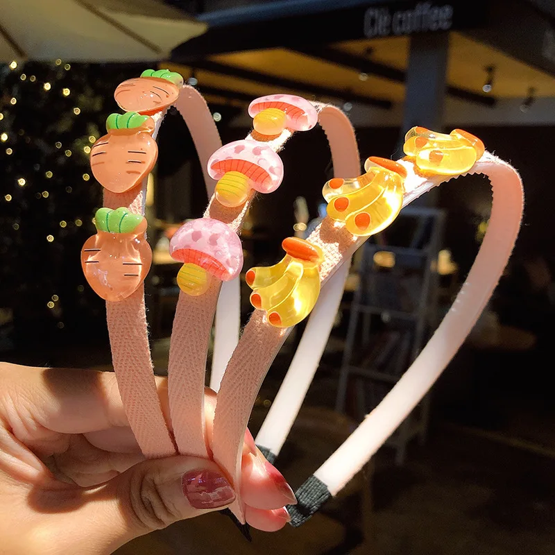 

3PCS Girls Cute Headbands Cartoon Animal Flower Fruit Hairbands Sweet Hair Ornament Headband Hair Hoop Fashion Hair Accessories
